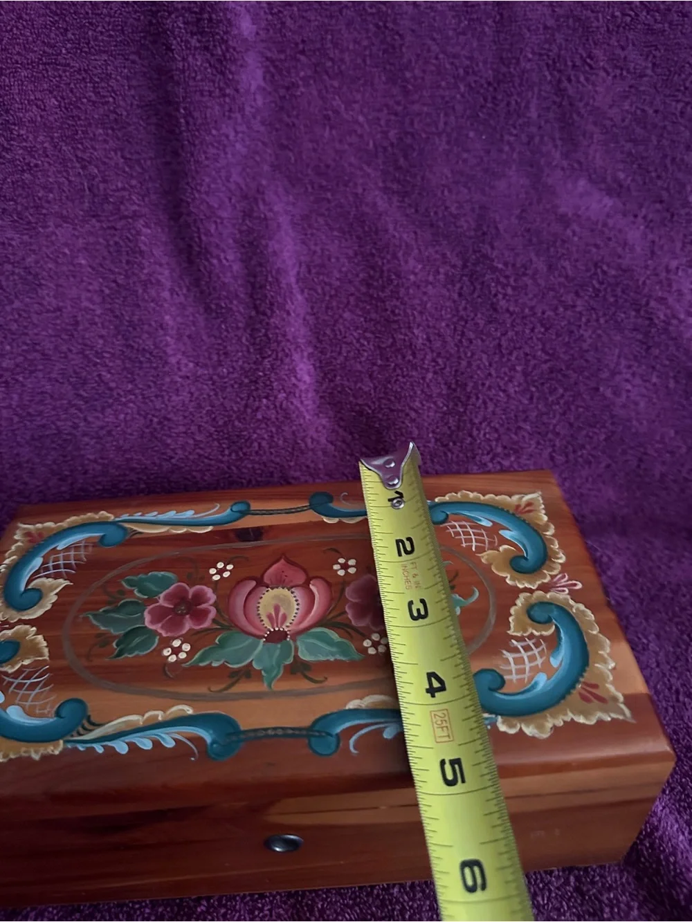 Lane Cedar Chest Jewelry Trinket Box